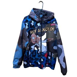 Member’s only Hey Arnold Nickelodeon zip up jacket